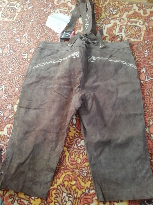Штаны кожаные новые