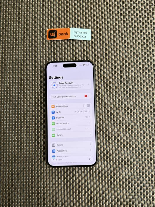 НОВ! 1Tb*ЛИЗИНГ* iPhone 15 Pro Max Black Titanium / 100% БАТЕРИЯ 1000Gb