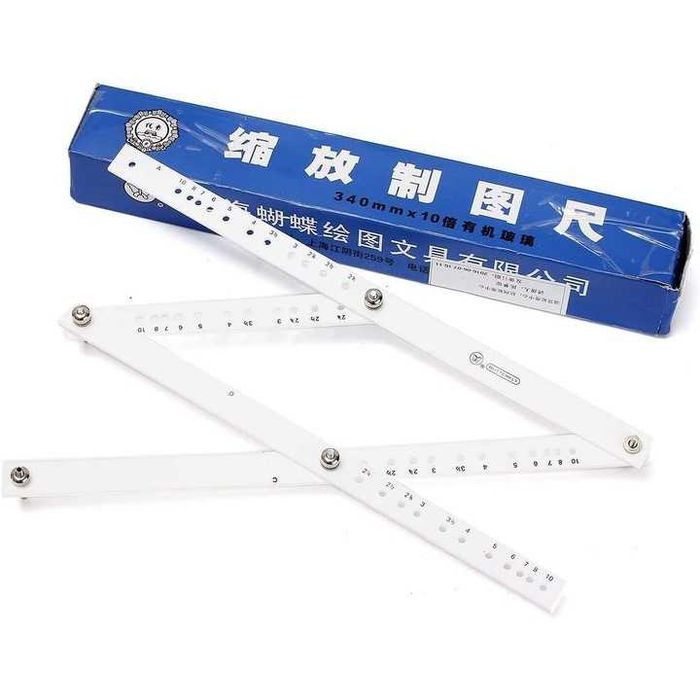 Pantograf Artistic de 34 cm, Instrument pentru Redimensionare Desene