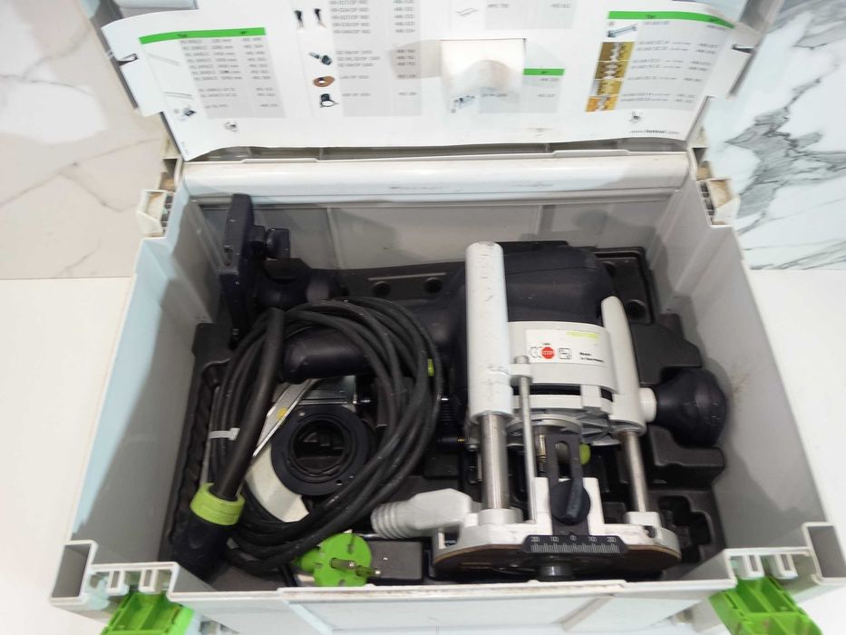 Festool OF 1010 EBQ - Оберфреза + аксесоари + куфар