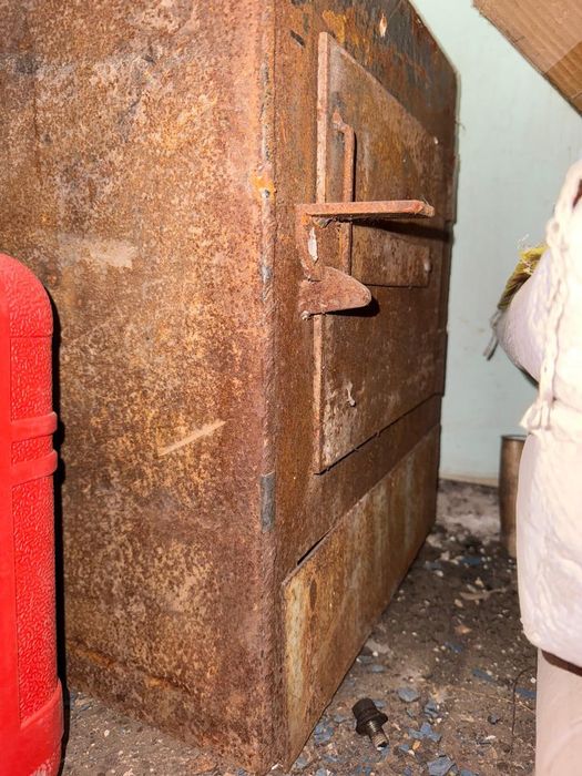 Печь железная для бани