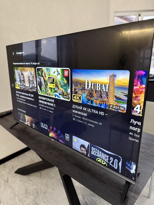 Телевизор свежий LG 4K! Пульт мышь голосовой пульт 55 дюймов 140см