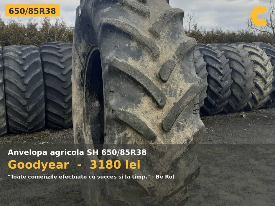 Cauciucuri 650/85R38 Goodyear Anvelope TRACTOR SH Garantie Factura