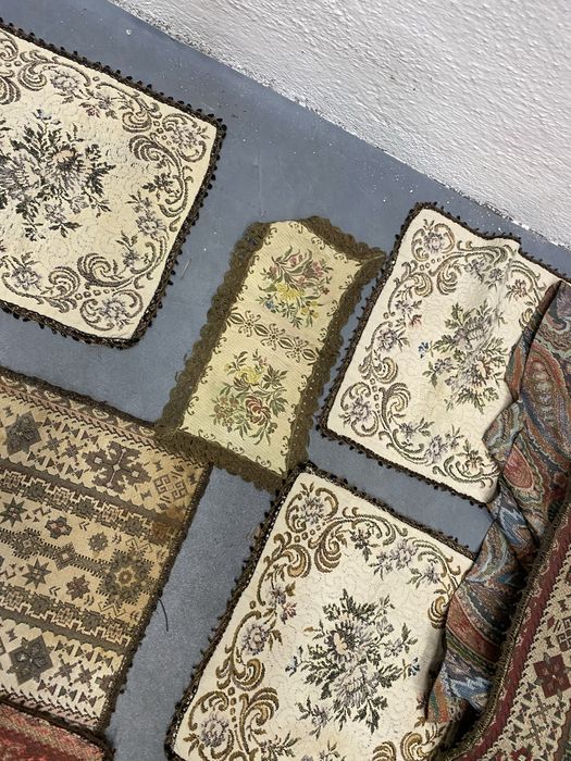 Комплект гобленови покривки Франция 1970