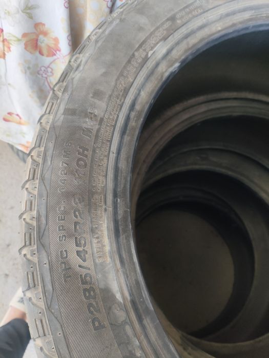 Шины 285/45r22 зима и лето