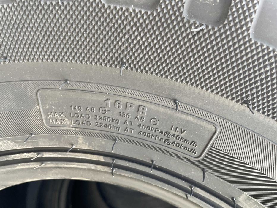 400/60-15.5 cu 16 pliuri cauciucuri noi marca ROADMILE pentru remorca