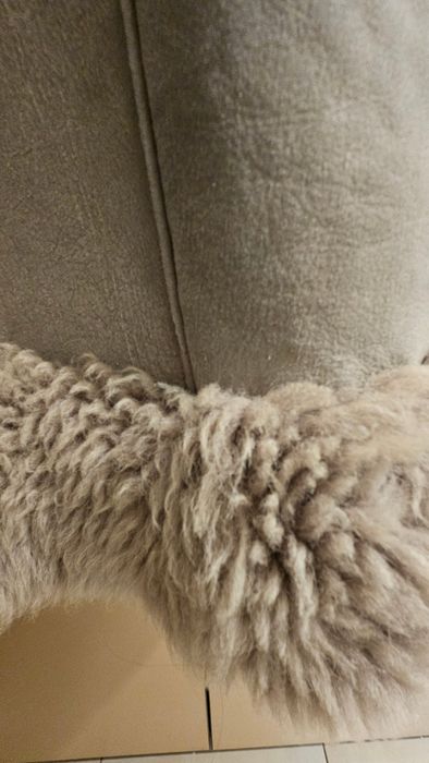 Автентичен винтидж кожух от кожа