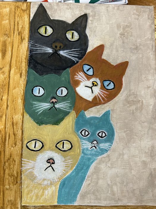 Картина, акрилни бои, 25/30 см.