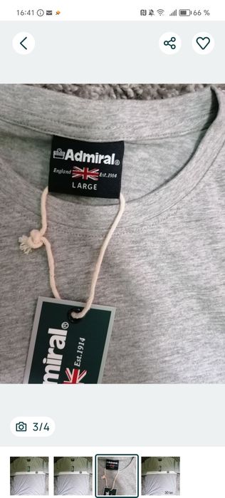 Admiral tricou bărbat nou L