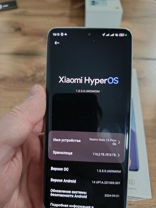 Xiaomi Redmi Note 13 pro+ 5g 16/512GB