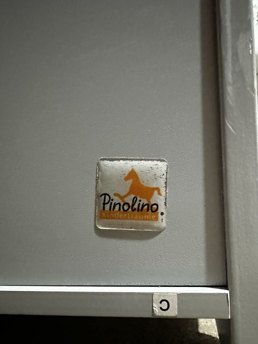 Minibiblioteca Lasse Pinolino cu roti, 3 compartimente*ieftin