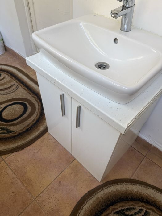 Geberit Selnova Square lavoar cu dulap 50 cm chiuveta