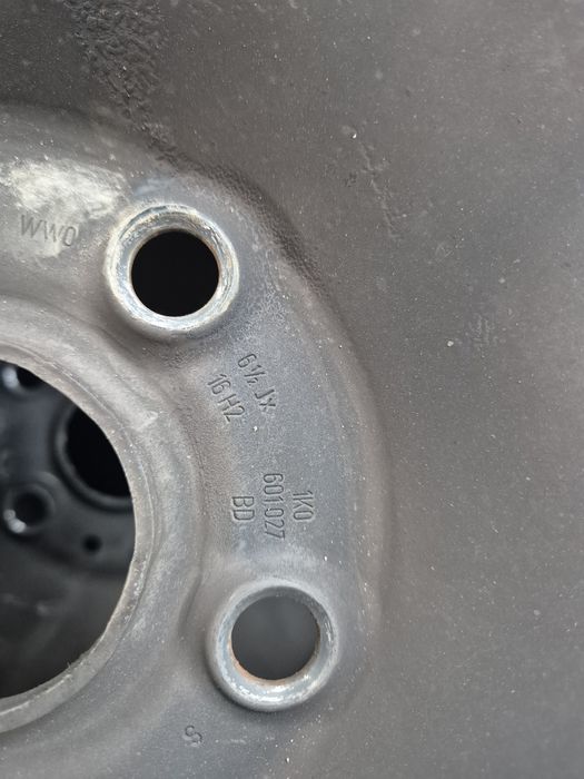 Jante tabla Vw originale R16 cadu set capace