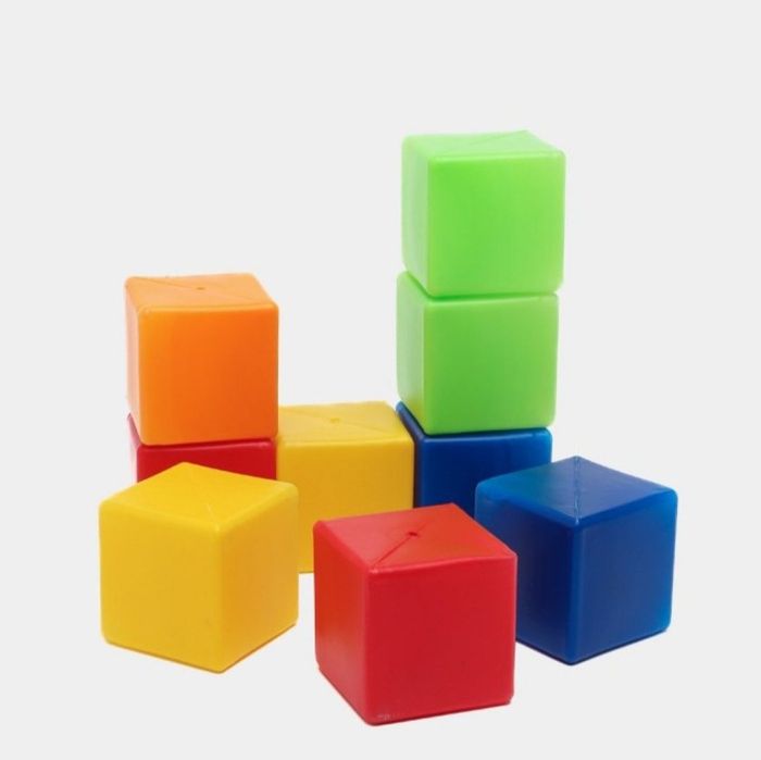 Цветные кубики – игра и обучение для малышей!