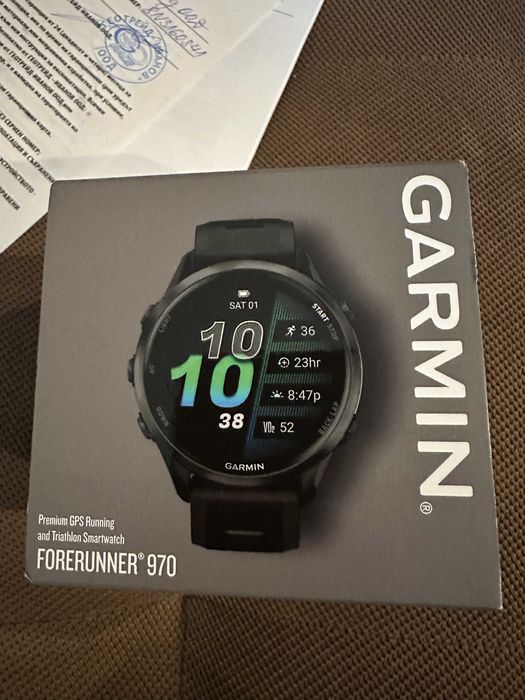 Garmin Forerunner 970 Carbon Grey