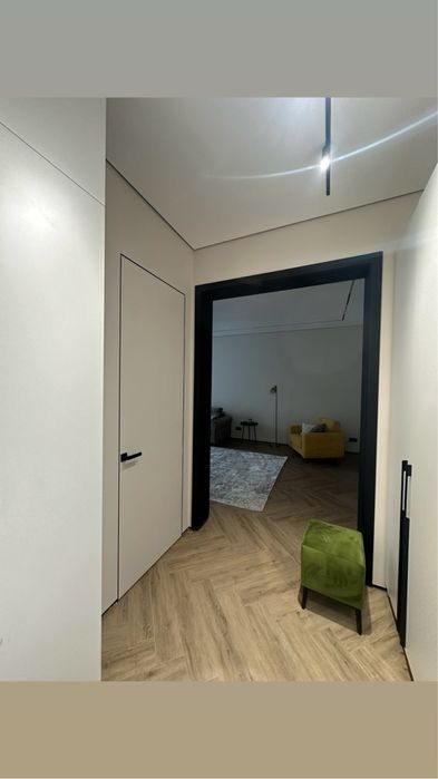 Установка скрытых дверей