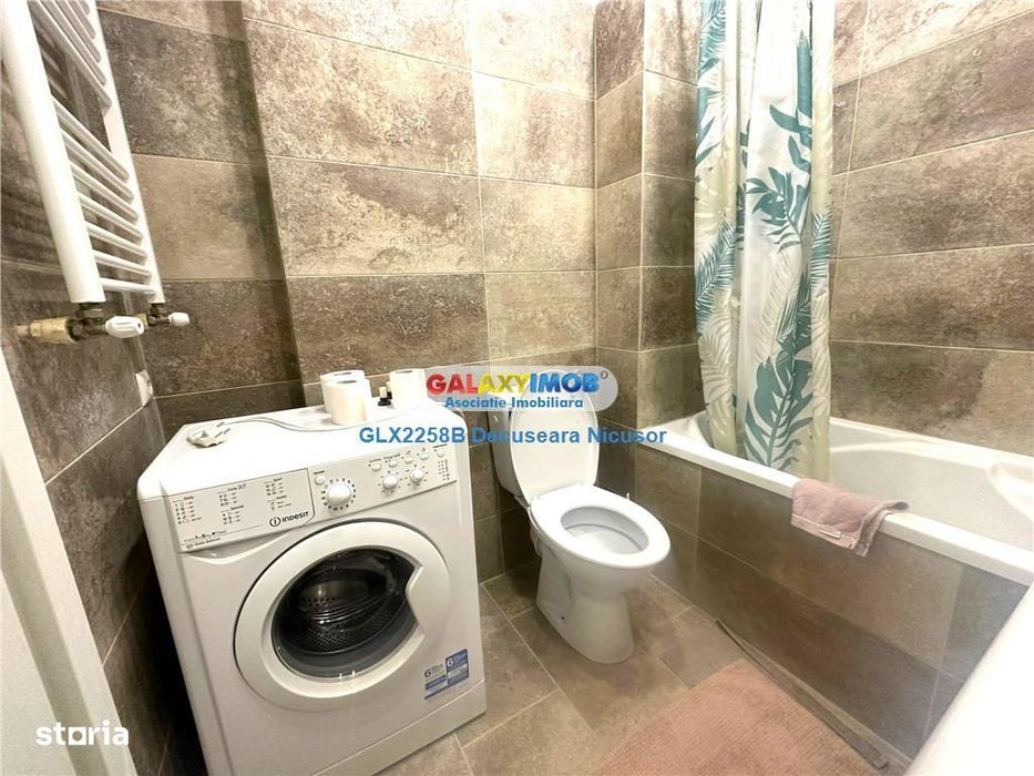 Garsoniera mobilata utilata Militari Residence,  280 Euro