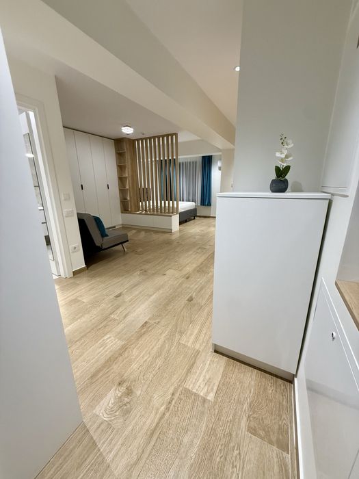 PF - Apartament/Studio de închiriat — Unique Residence, lângă Palas — 600€/lună