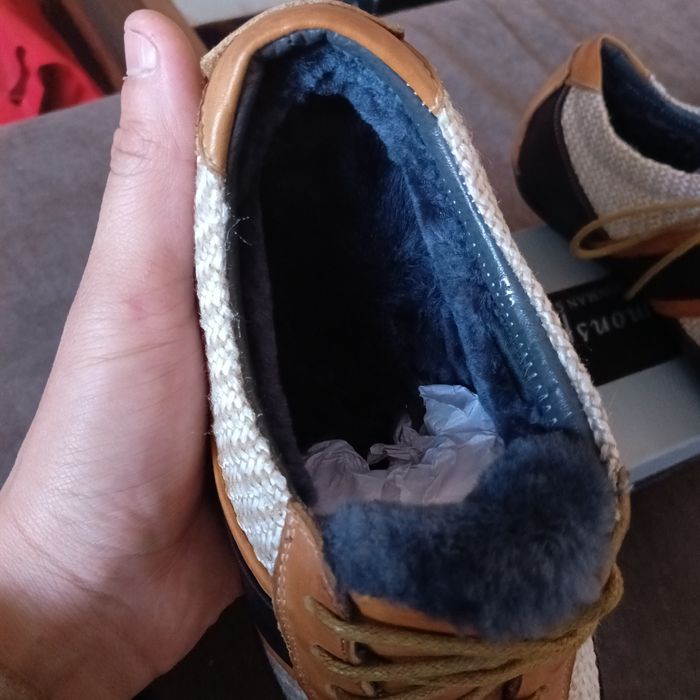 Кожаный обувь 40 размер