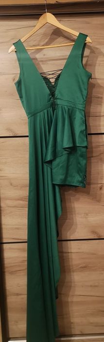 Rochie verde de tafta