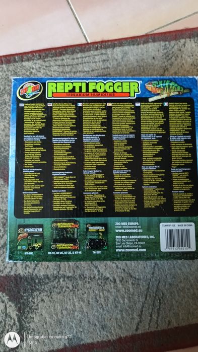 Umidificator terariu
