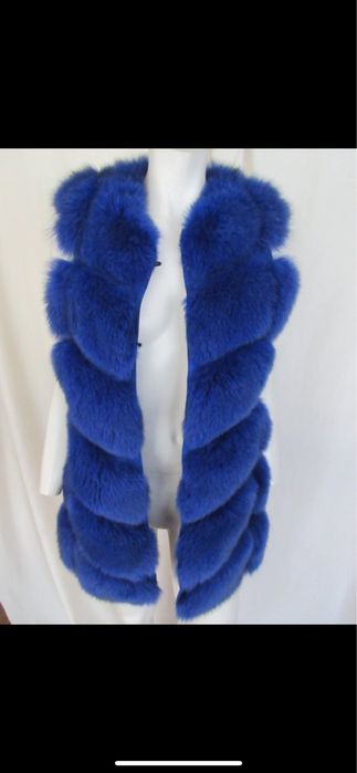 Reducere 3+1 gratis Vesta de blana vulpe