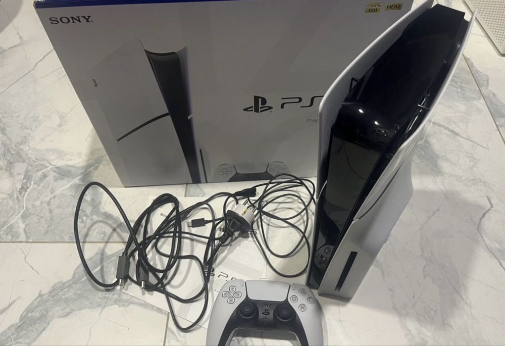 Ps 5 slim, 1tb, с дисководом