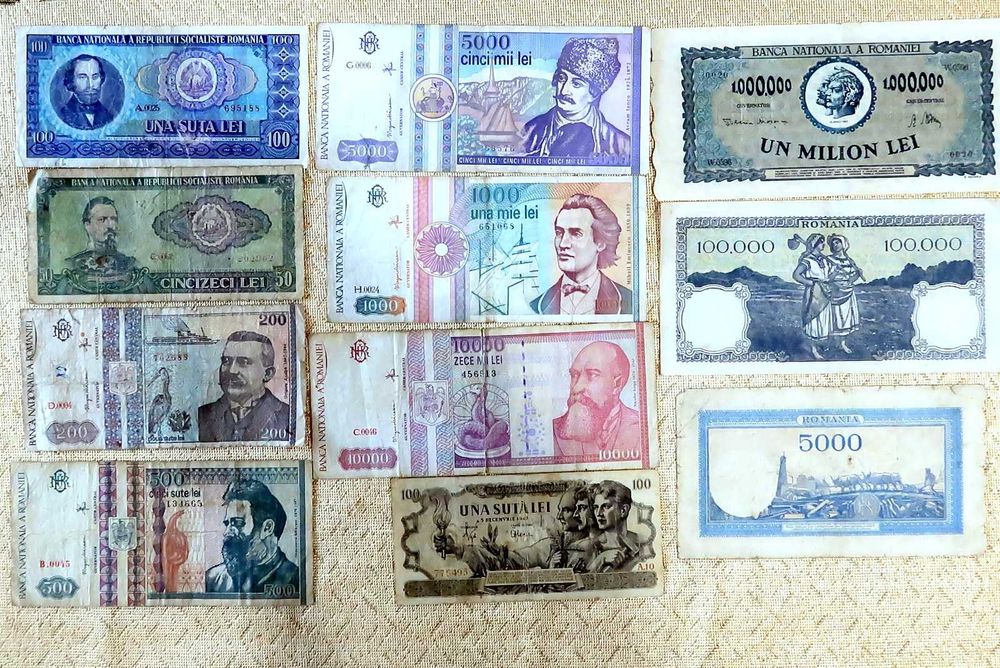 Bacnote romanesti vechi