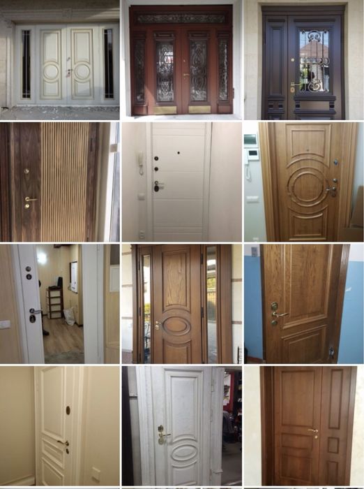 Двери входные стальные облагороденные на заказ