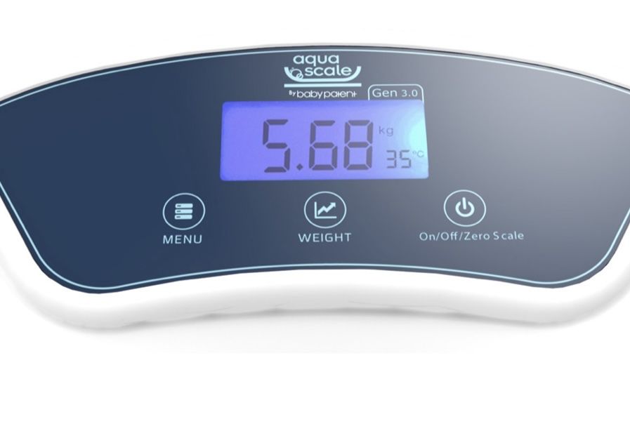 Дигитална бебешка вана с везна и термометър Aquascale 3-в-1