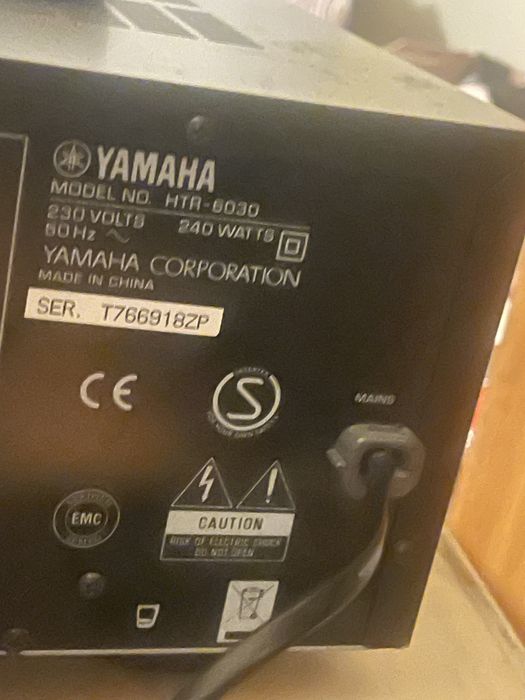 Yamaha htr 6030 5.1 receiver