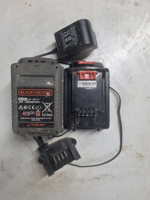 Baterii Black&Decker ,Bonus filetanta defectă