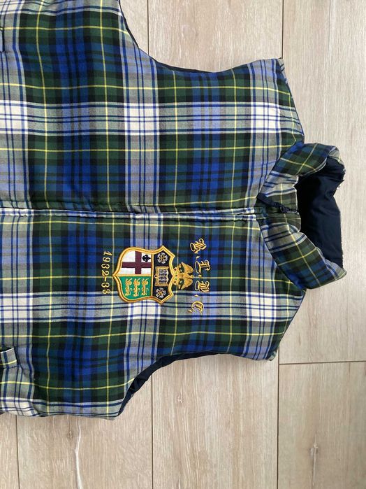 POLO by Ralph Lauren двулицев пухен елек грейка пух размер М