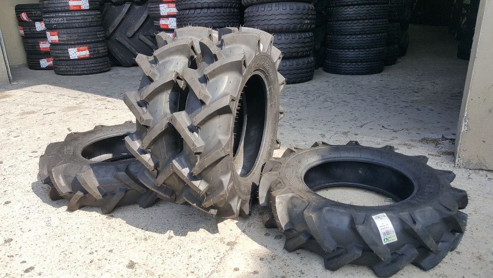 Cauciucuri noi 6-14 BKT pentru tractoare Japoneze pe fata crampon mare