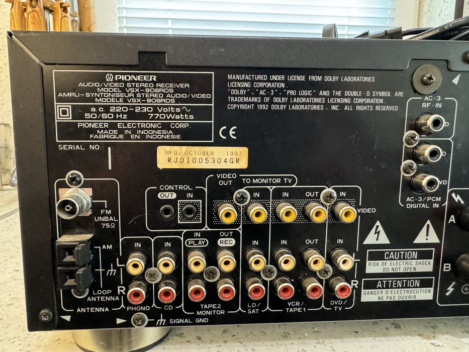 Pioneer VSX-906rds