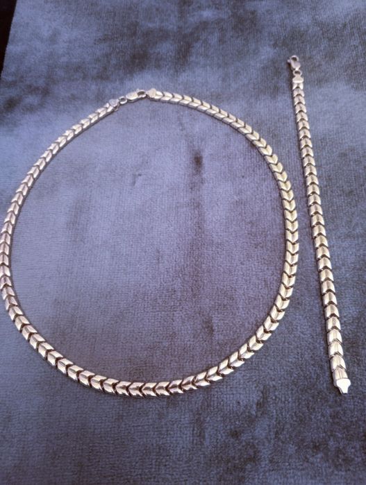 Комплект серебренный