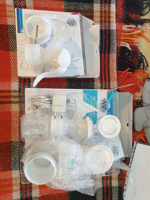 Електрическа помпа за кърма - Canpol Easy start (подарък ръчна помпа)