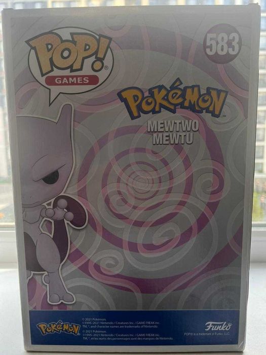 FunkoPOP Большая Фигурка Мьюту Покемон