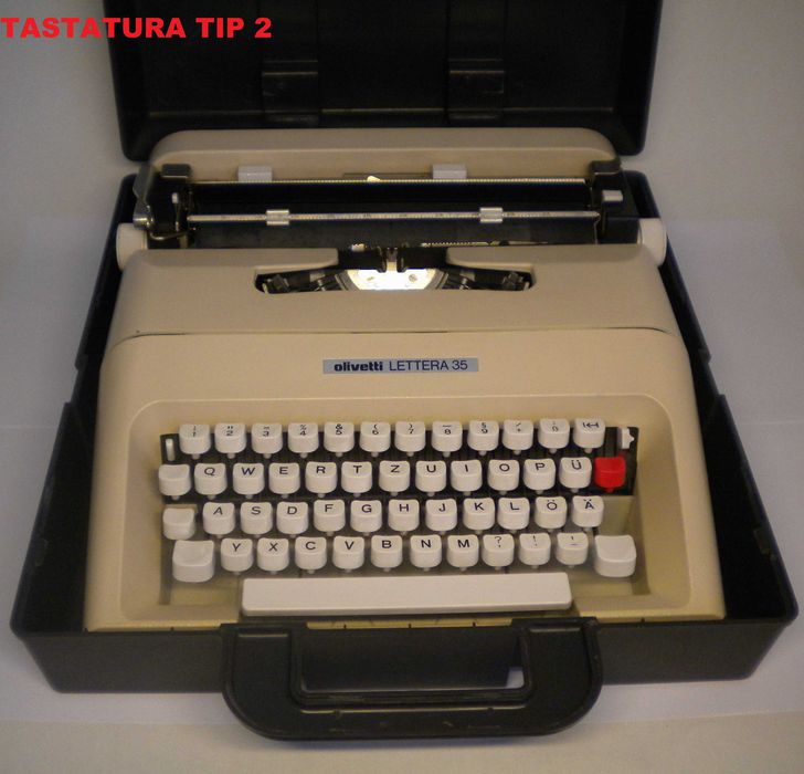 Masina de scris OLIVETTI LETTERA 35 , IBM 6715-001 si Ideal Naumann