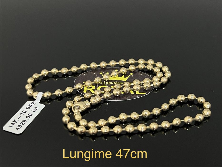 Bijuteria Royal CB : Lant aur unisex nou 14k 10,08gr