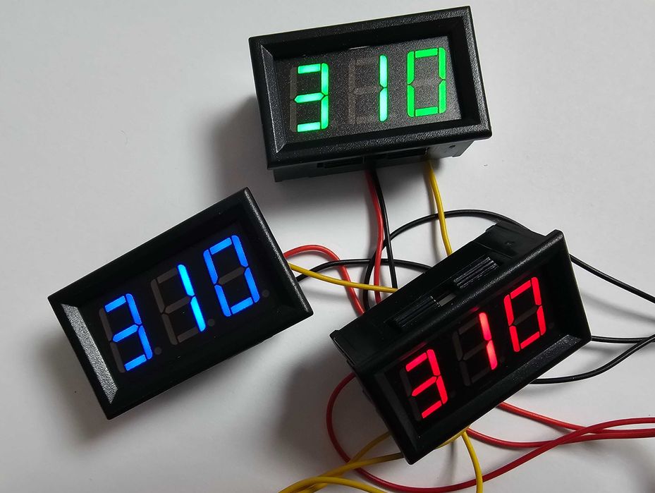 Цифров панелен волтметър постоянно напр. DC 0-600v за соларни системи