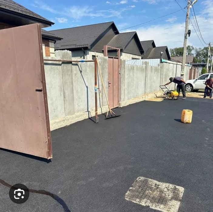 Укладка асфальта