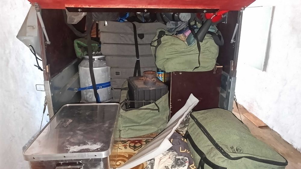 Легковой прицеп.