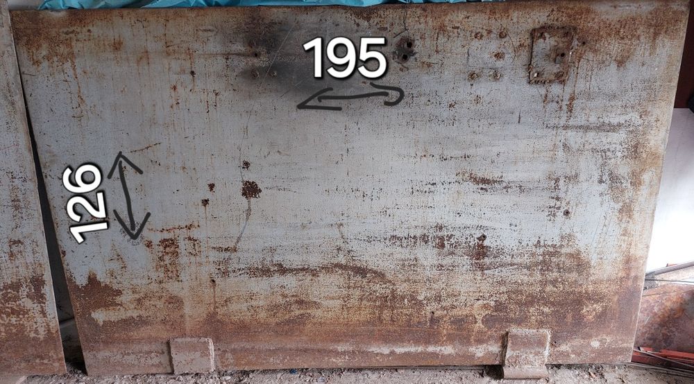 Продам створки ворот гаражные