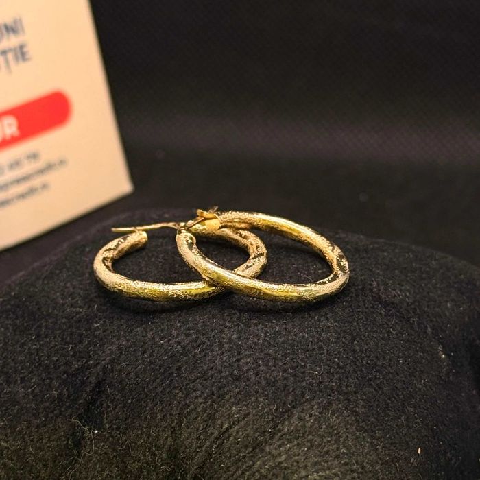 Cercei aur 14K 2.38g (AG15 Gara 1 B34019.1) Garantie 2 ani!
