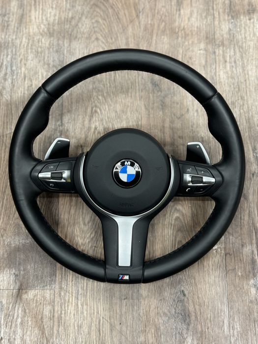 Volan Bmw Seria 5 6 7 f10 f11 f01 f12 M-sport incalzire vibratii padel