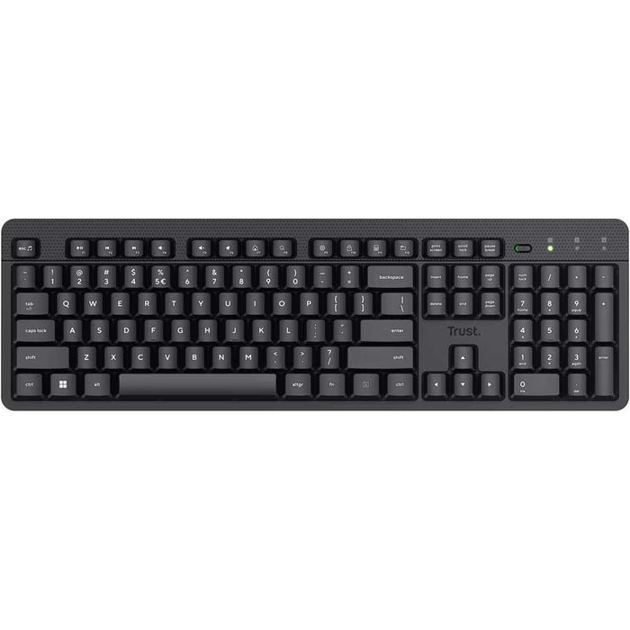 Tastatura Wireless TRUST Ody II 25011 USB negru noua sigilata garantie