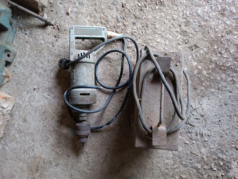 Абрихт-трифазен, Бормашина Елпром 36V