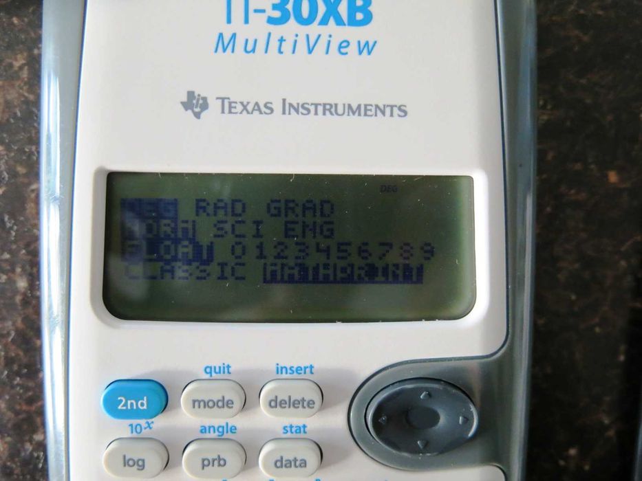 Професионален калкулатор Texas Instruments TI-30XB MultiView