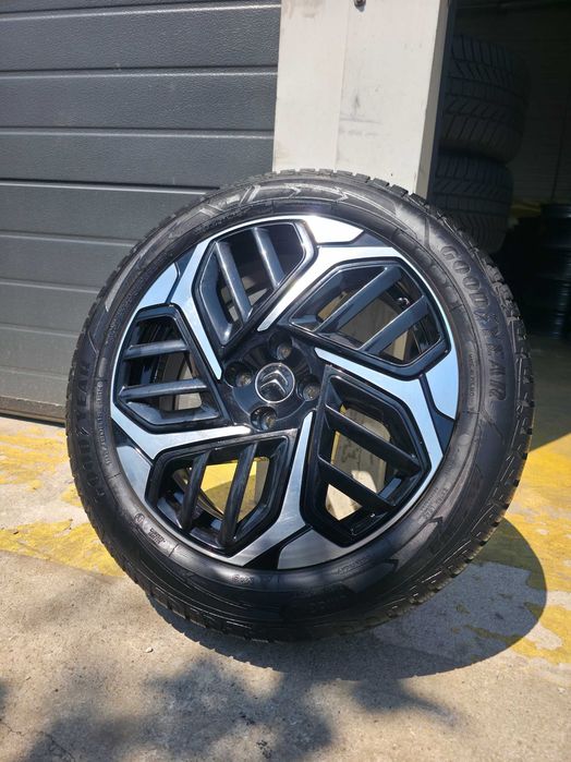 4 Roti Jante + Anvelope IARNA 4x108 195/60/18 - OEM Citroen C4 C4X / DS3 CrossBack / Alfa Romeo Junior / JEEP Avenger + Senzori Presiune OEM !